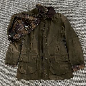 Barbour Jacket with Detachable Hood